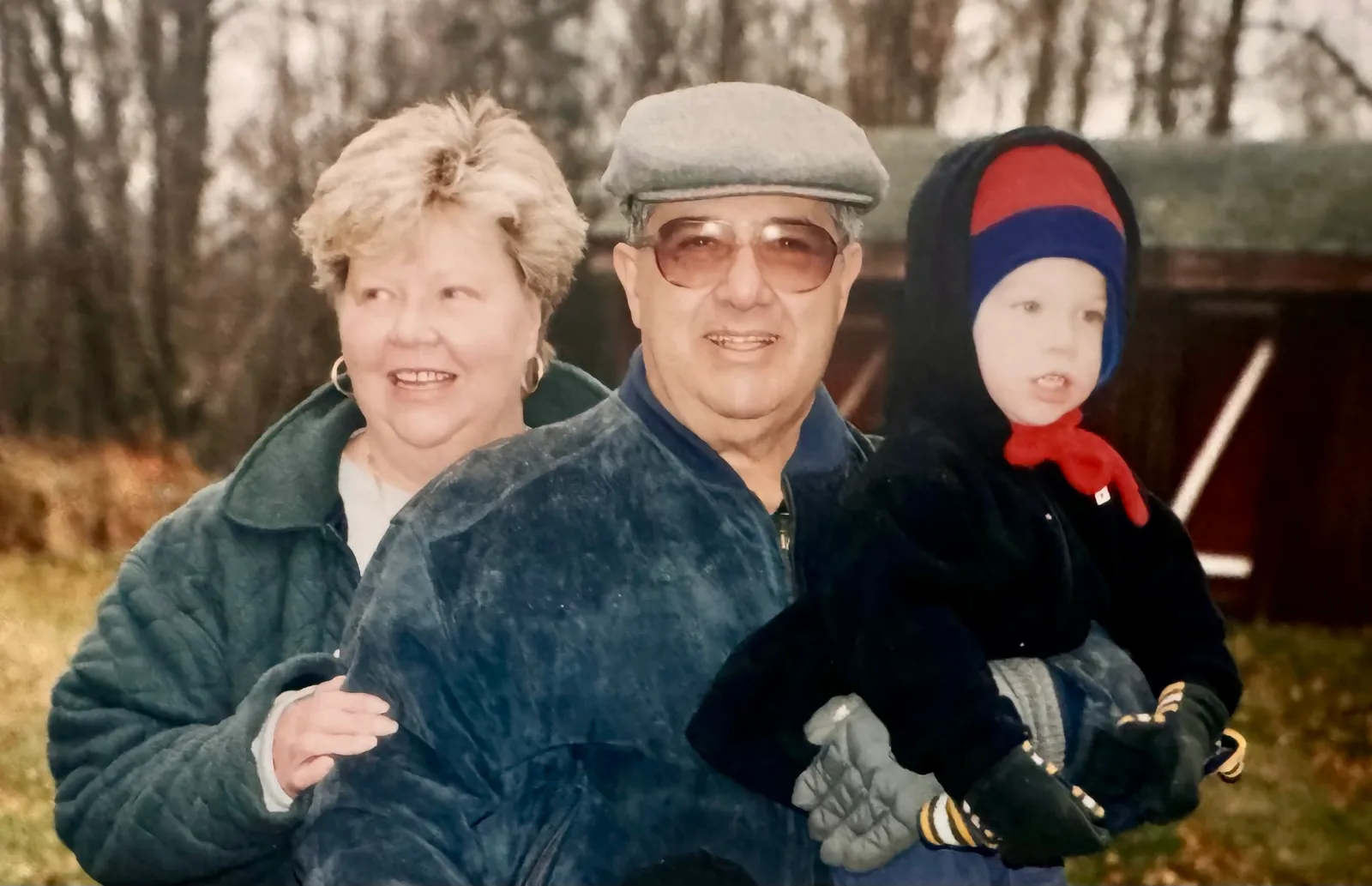 Katherine Paleno smiling outdoors with her family
